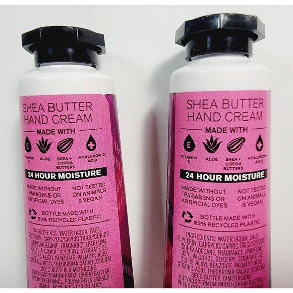 2 STRAWBERRY POUND CAKE Bath Body Works Shea Butter Hand Cream 1oz Each NEW - Picture 6 of 6